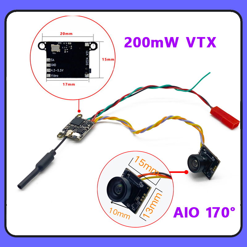 SLONWAKE 5.8G 1200TVL FPV Came - Fpv Drone Vtx review and price